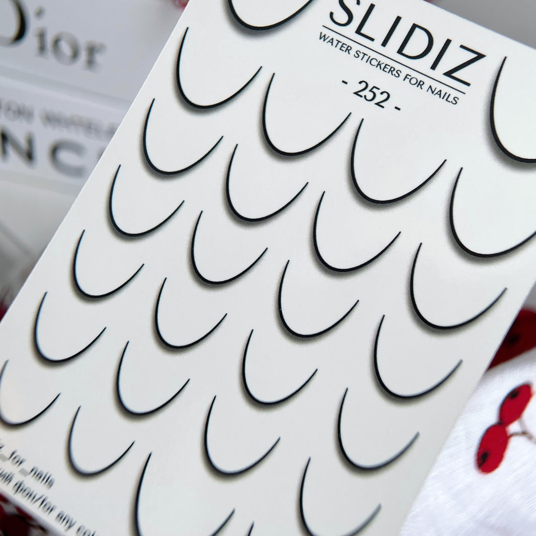 SLIDING WATER DECAL N°252