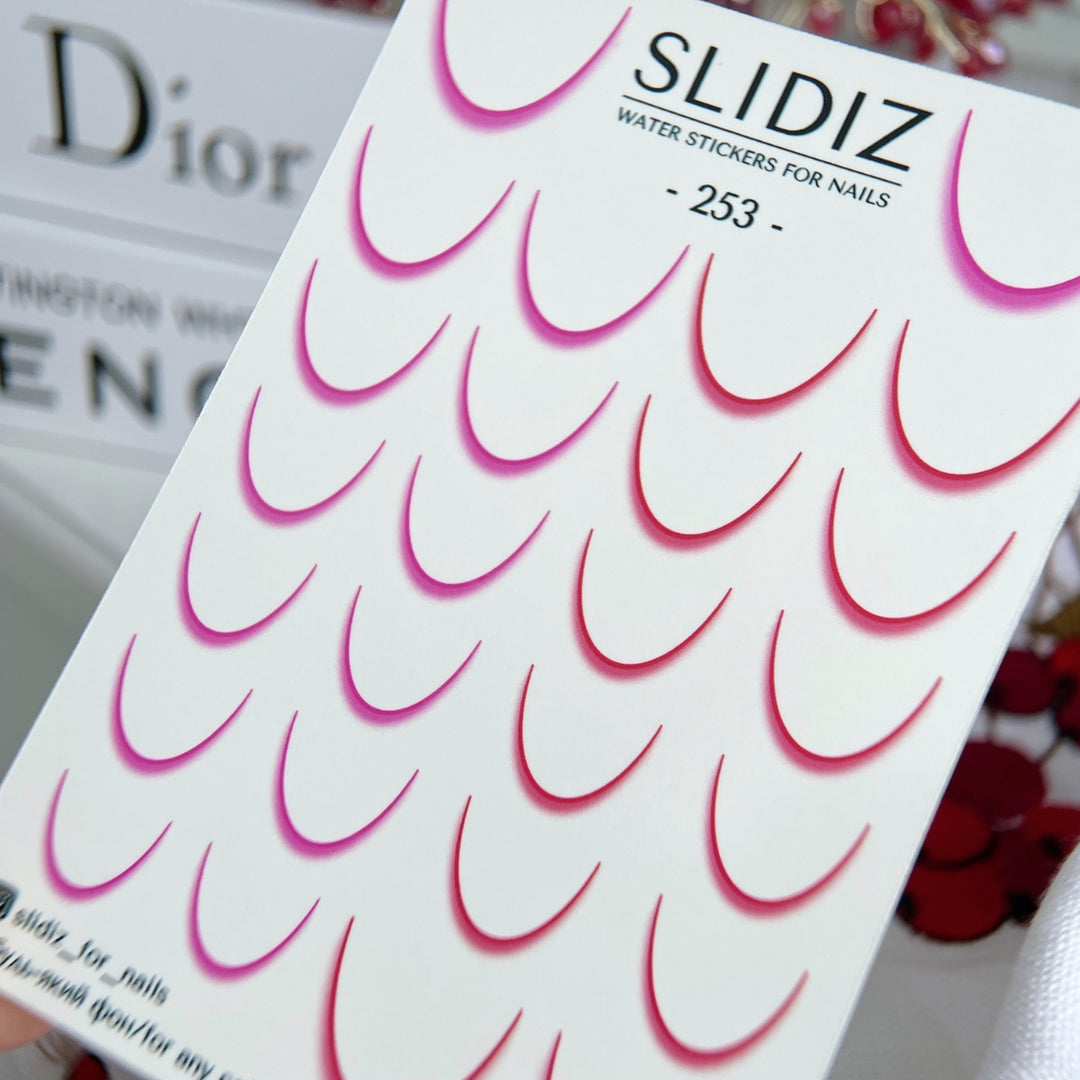 SLIDING WATER DECAL N°253