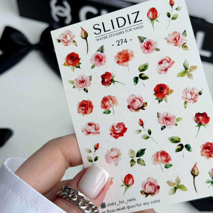 SLIDIZ WATER DECAL N°274