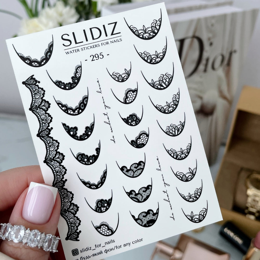 SLIDIZ WATER DECAL N°295