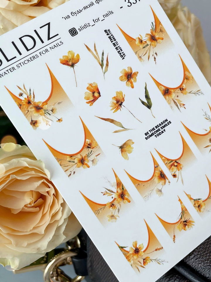 SLIDIZ WATER DECAL N°331