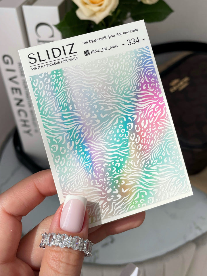 SLIDIZ WATER STICKER N°334