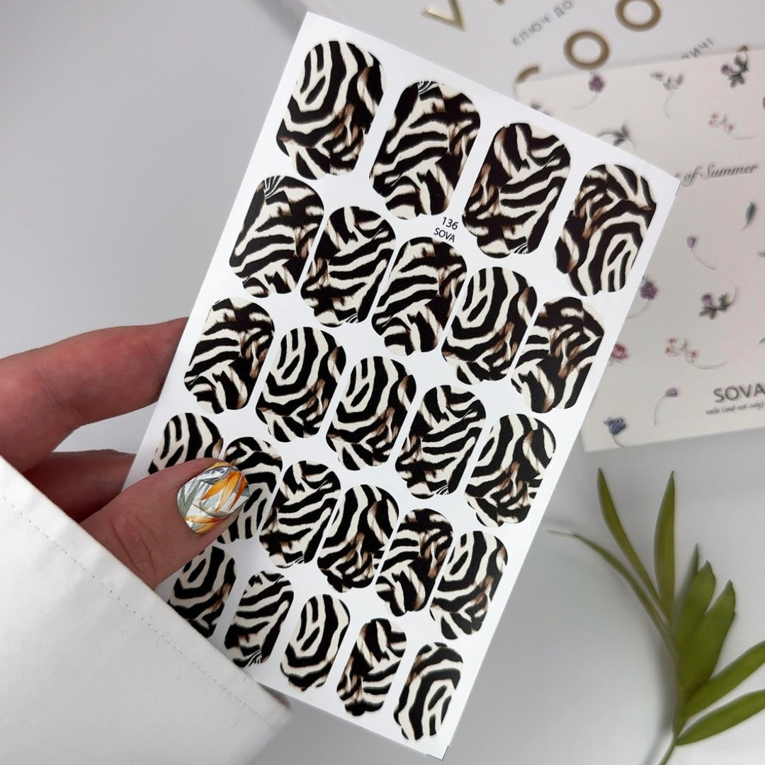 WRAPS SMALTO ADESIVO SOVA DECOR ANIMALIER