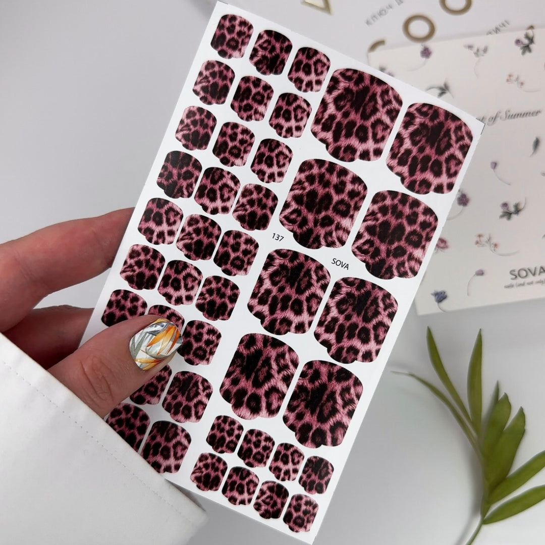 WRAPS SMALTO ADESIVO SOVA DECOR ANIMALIER