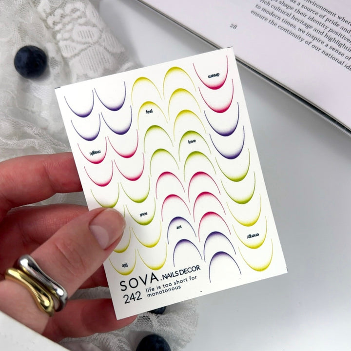 SOVA WATER STICKER N°242