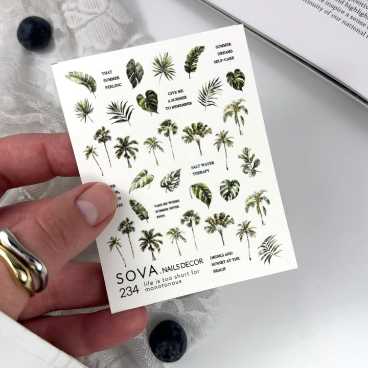 SOVA WATER STICKER N°234
