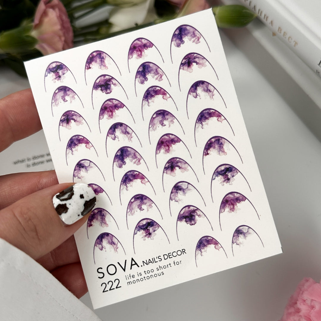 SOVA WATER STICKER N°222