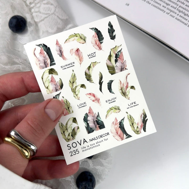SOVA WATER STICKER N°235