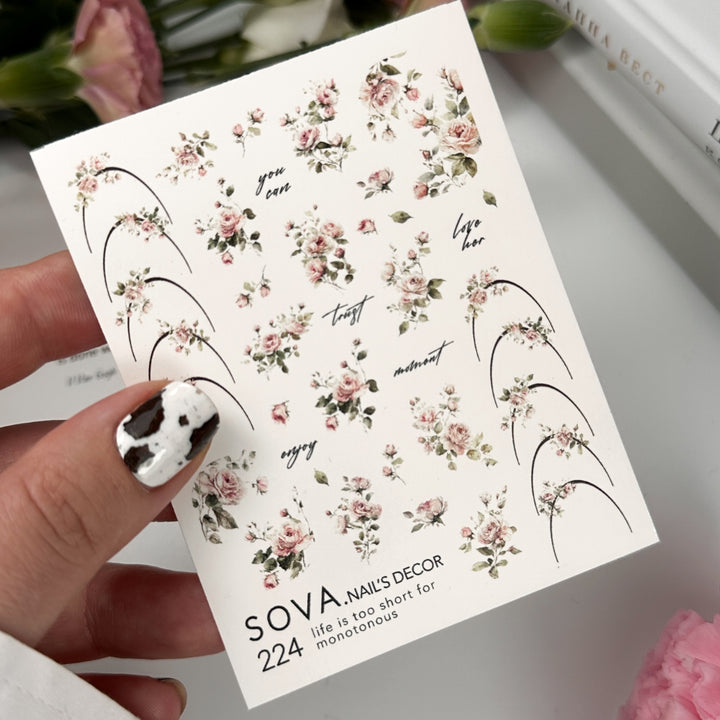 SOVA WATER STICKER N°224