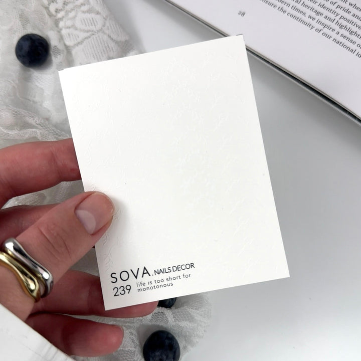 SOVA WATER STICKER N°239