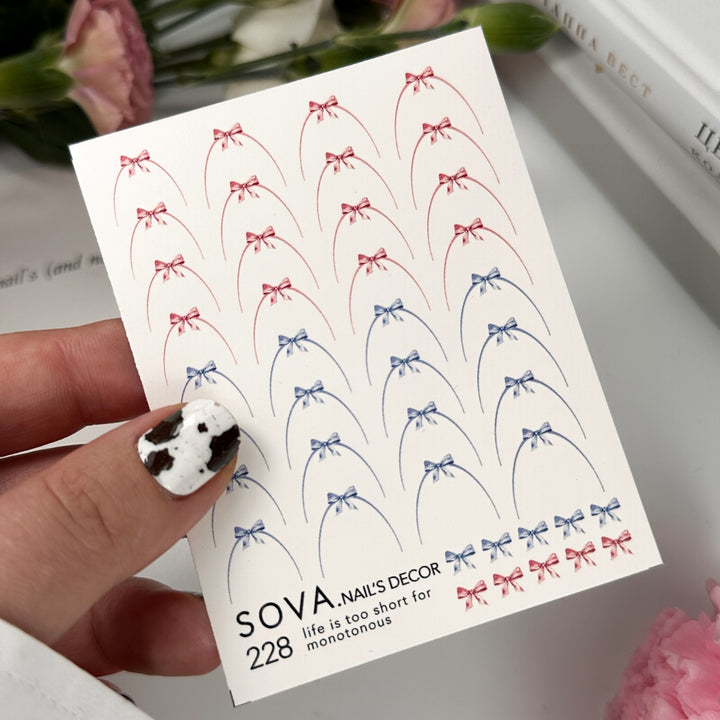 SOVA WATER STICKER N°228