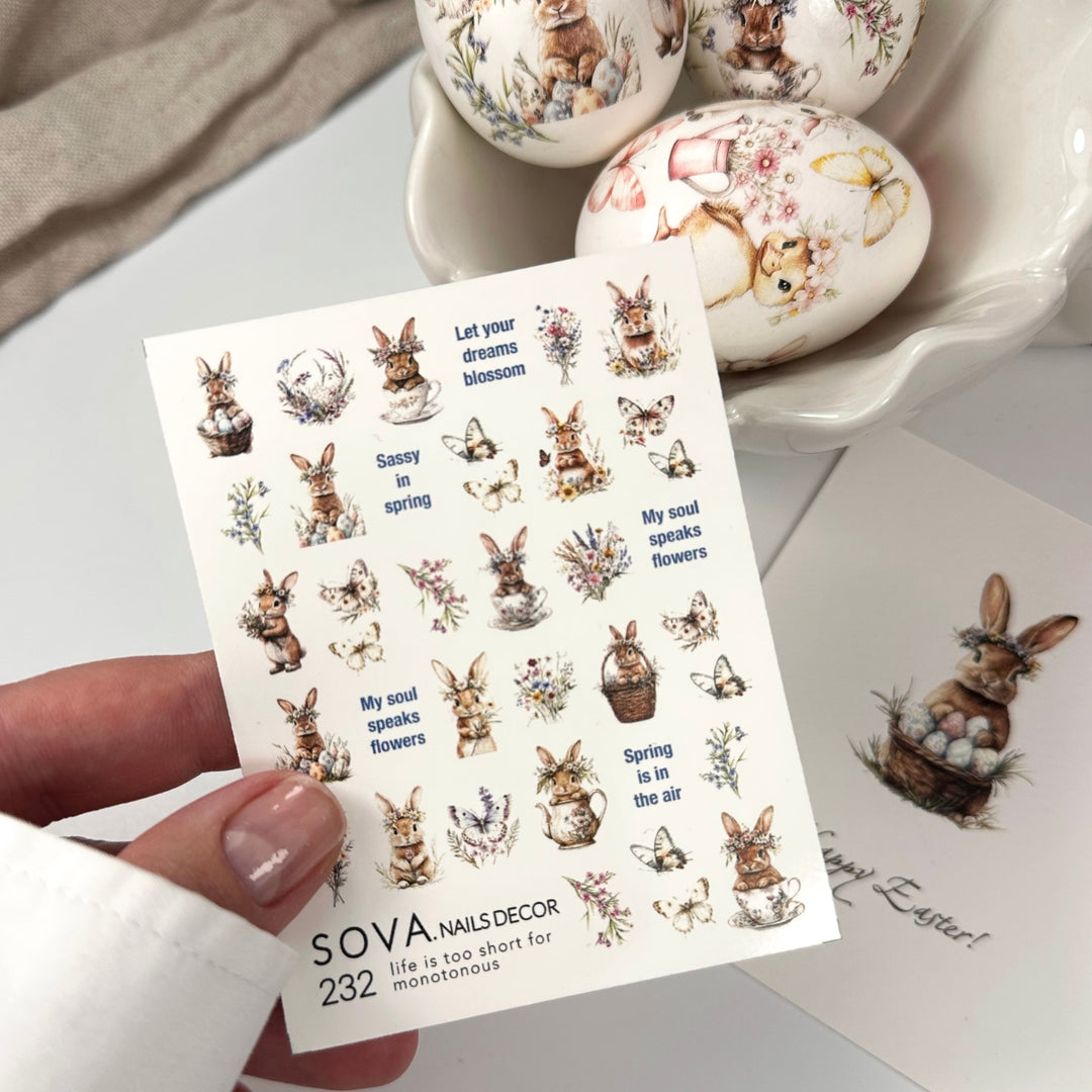 SOVA WATER STICKER N°232 SPECIAL EDITION