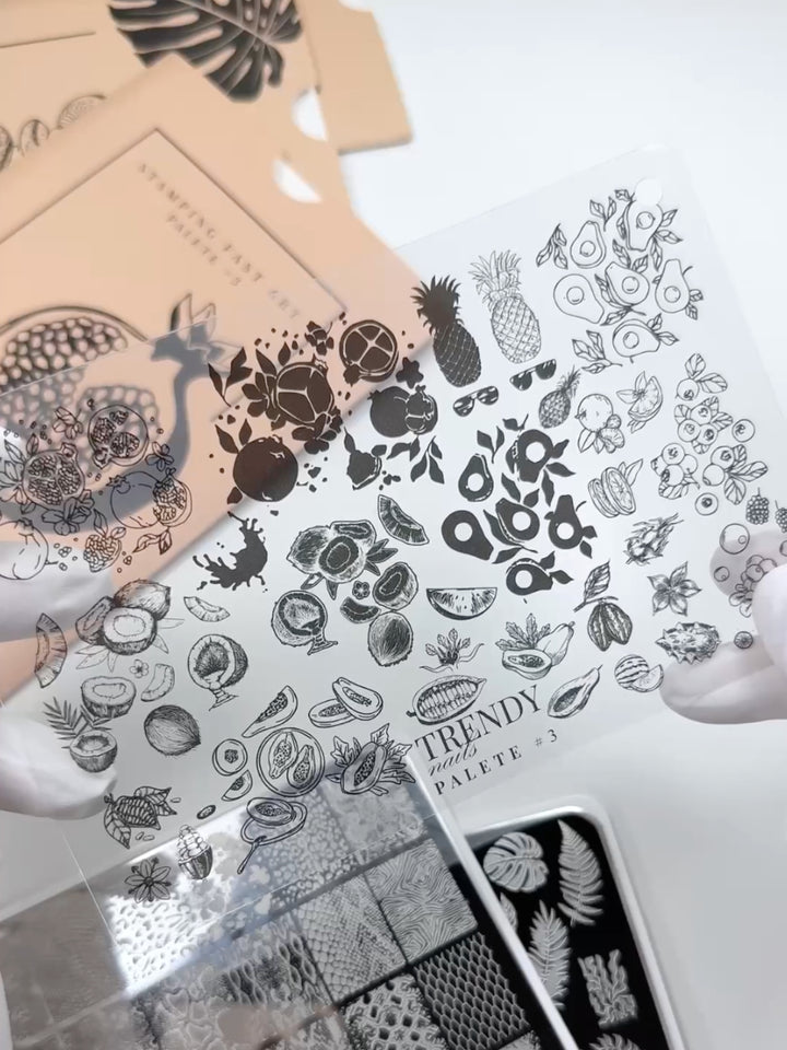 PIASTRA STAMPING N°3 FRUIT OBSESSION