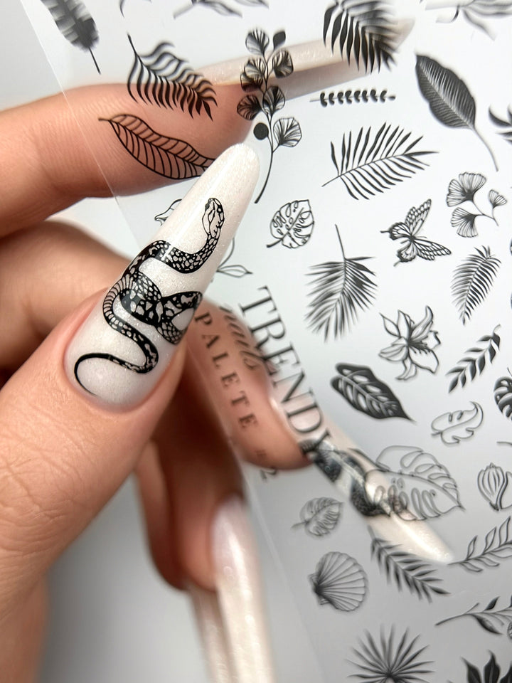 PIASTRA STAMPING N°2 TROPICAL VIBES