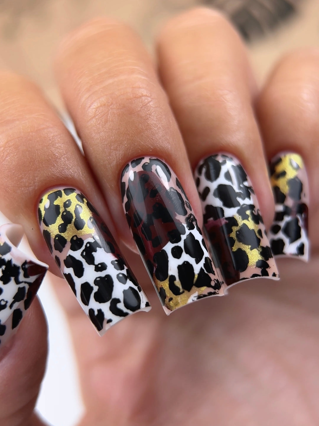 PIASTRA STAMPING N°1 ANIMALIER