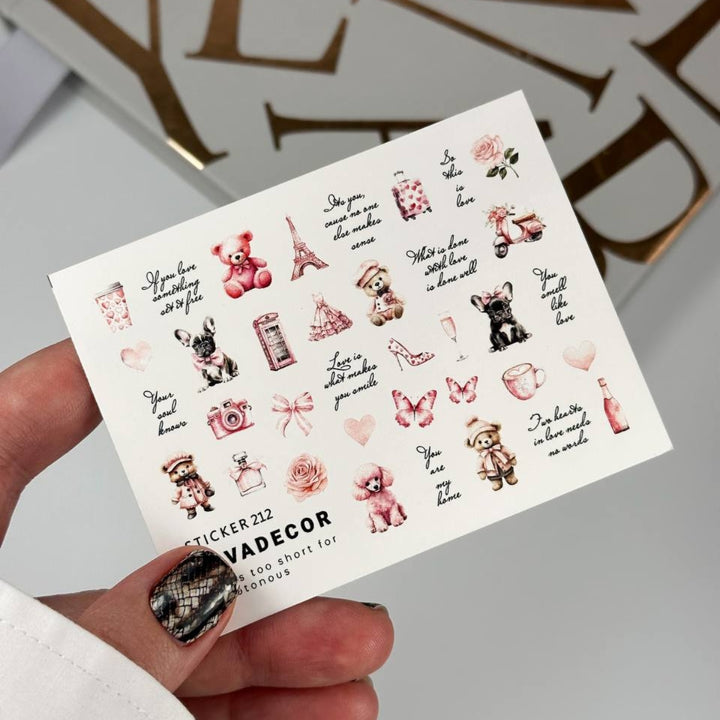 SOVA WATER STICKER N°212