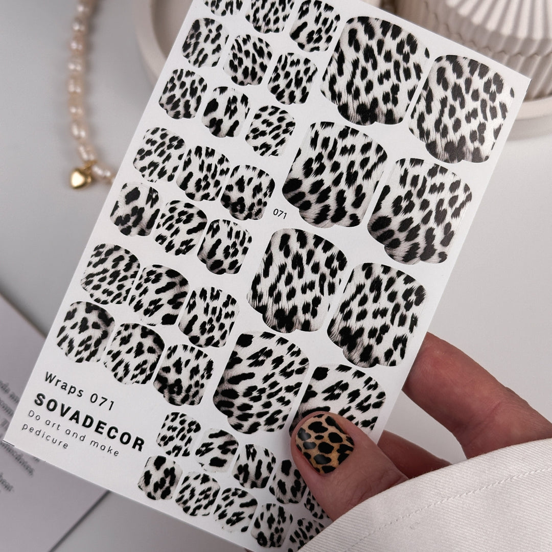 WRAPS SMALTO ADESIVO SOVA DECOR ANIMALIER