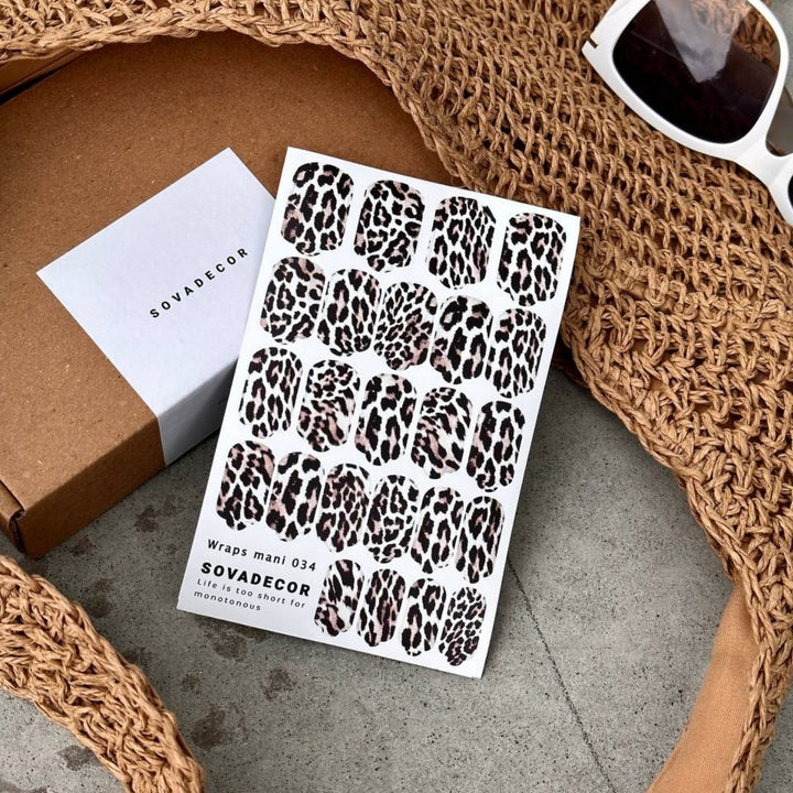 NAIL WRAPS SMALTO ADESIVO SOVA DECOR N°034