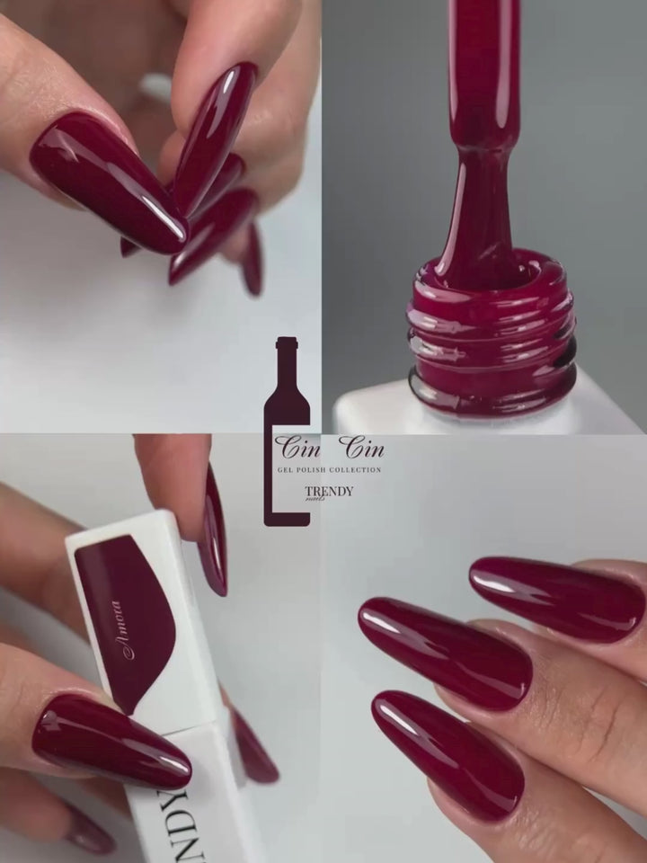 AMORA PURPLE GEL POLISH TPO & HEMA FREE