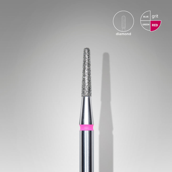 PUNTA DIAMANTE TRONCO ROSSO DIAMETRO 1,8MM STALEKS FA70R018/8