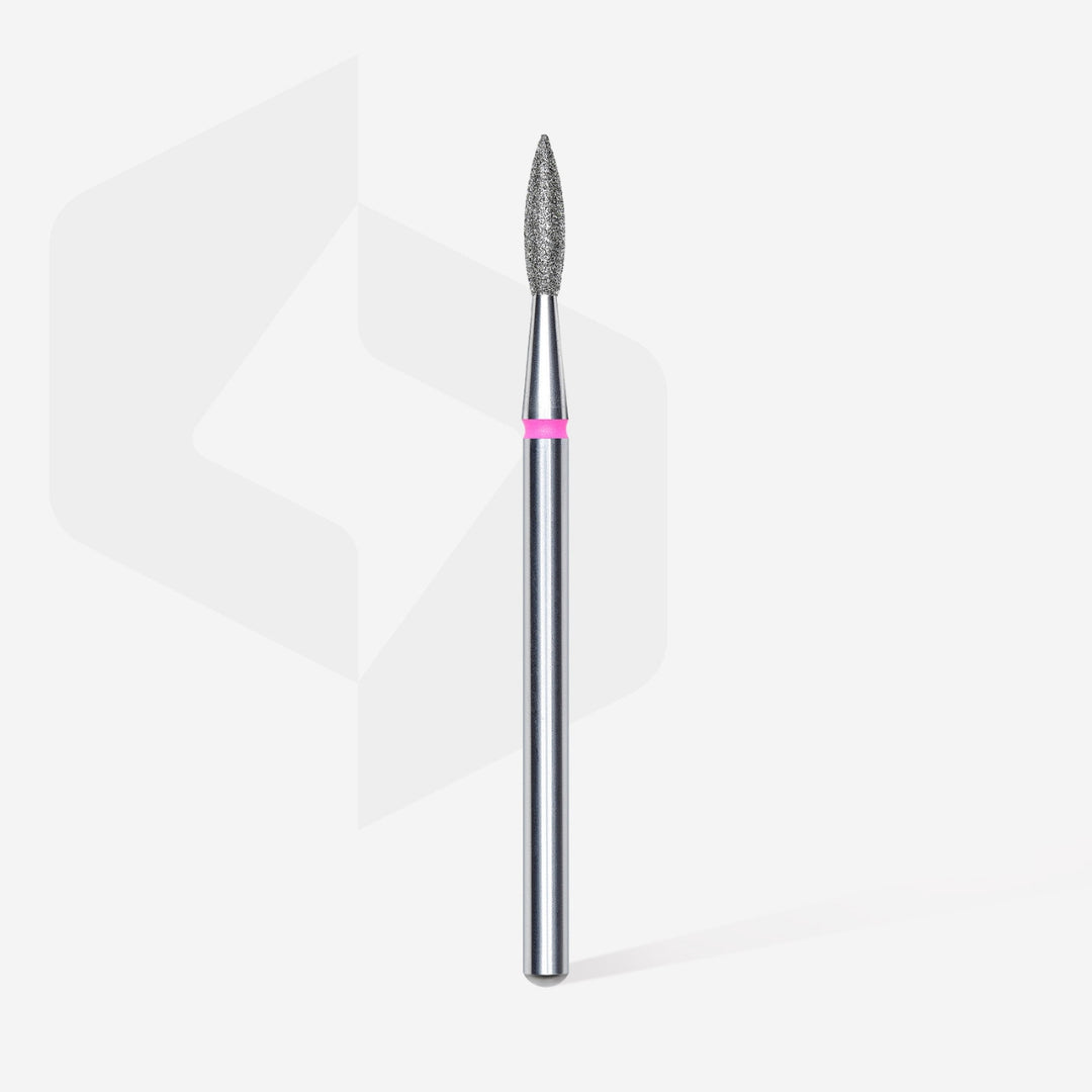 PUNTA DIAMANTE FIAMMA APPUNTITA ROSSA DIAMETRO 2,1MM STALEKS FA11R021/8