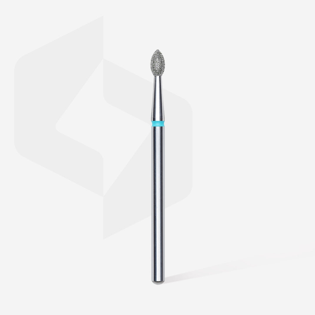 PUNTA DIAMANTE GEMMA APPUNTITA BLU DIAMETRO 2,5MM STALEKS FA60B025/4.5