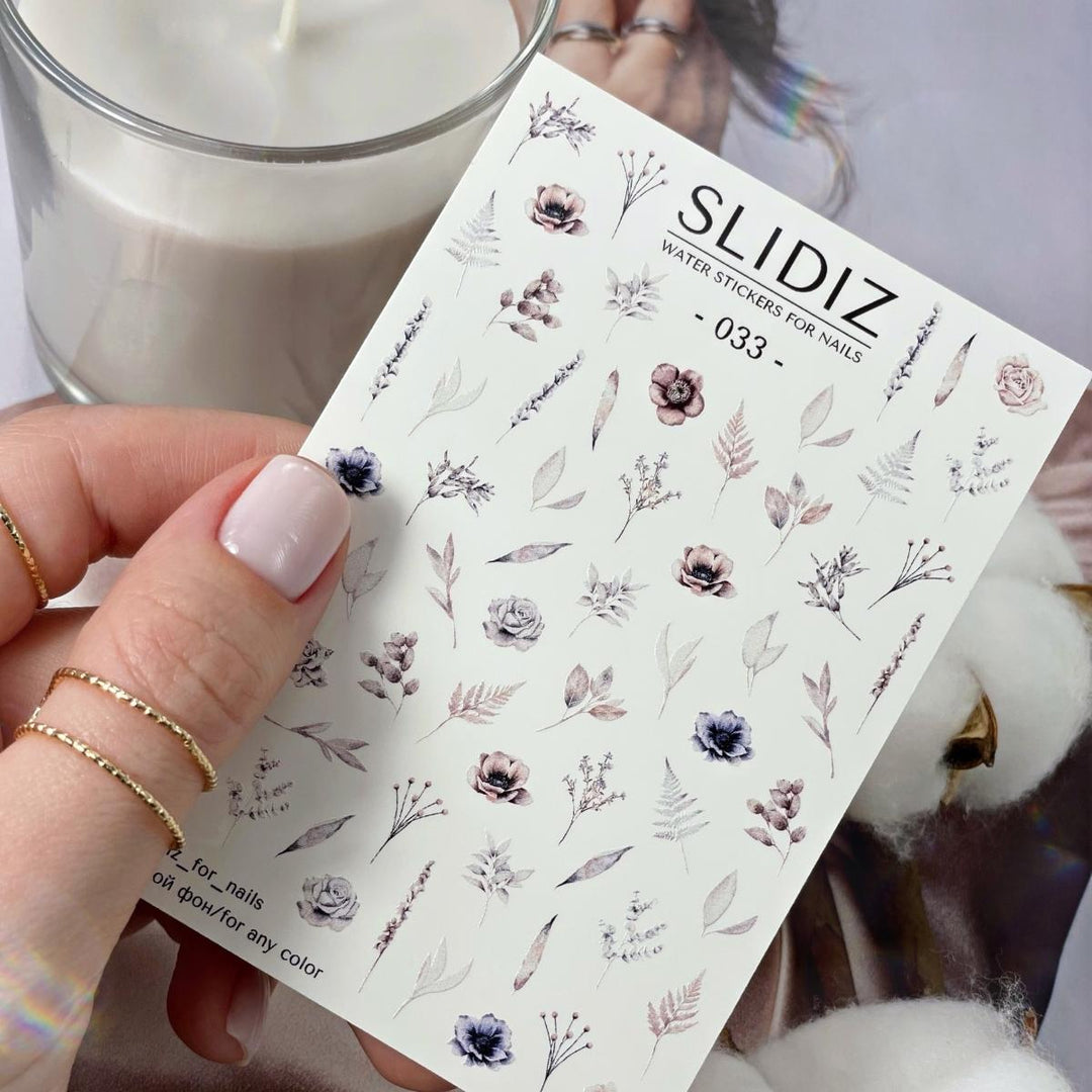 SLIDING WATER DECAL N°033