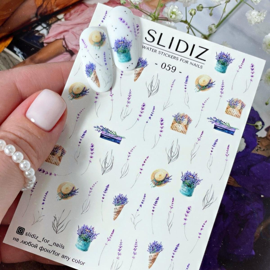 SLIDING WATER DECAL N°059