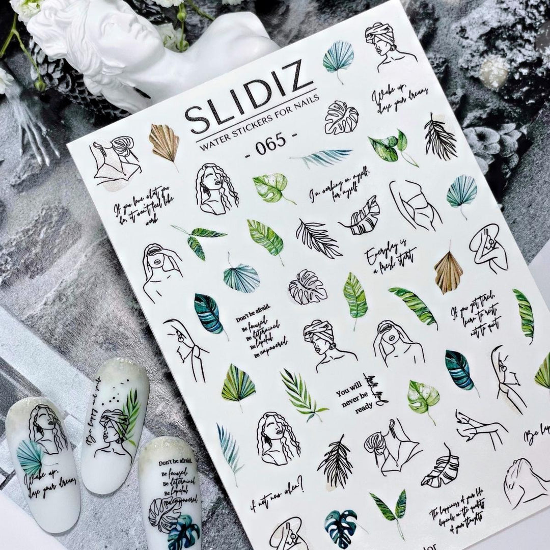 SLIDING WATER DECAL N°065