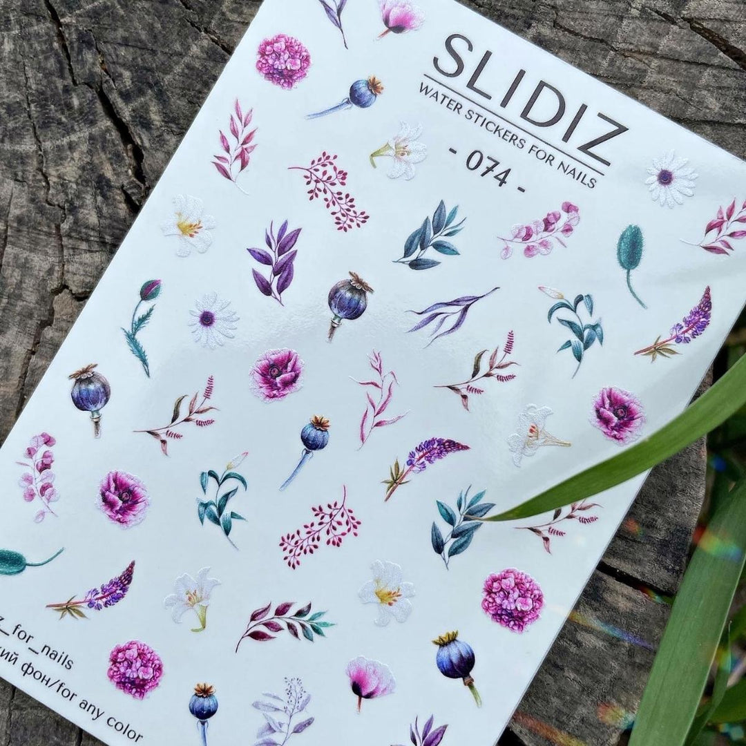 SLIDING WATER DECAL N°074