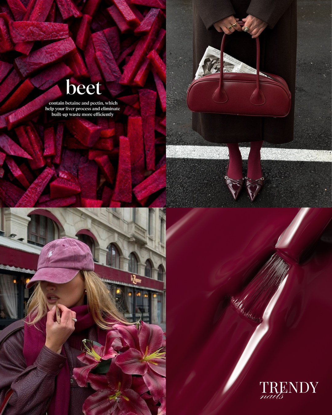 BEET GEL POLISH TPO & HEMA FREE