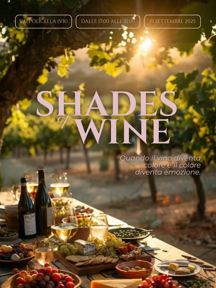 SHADES OF WINE - 19 SETTEMBRE 2025 - EVENTO
