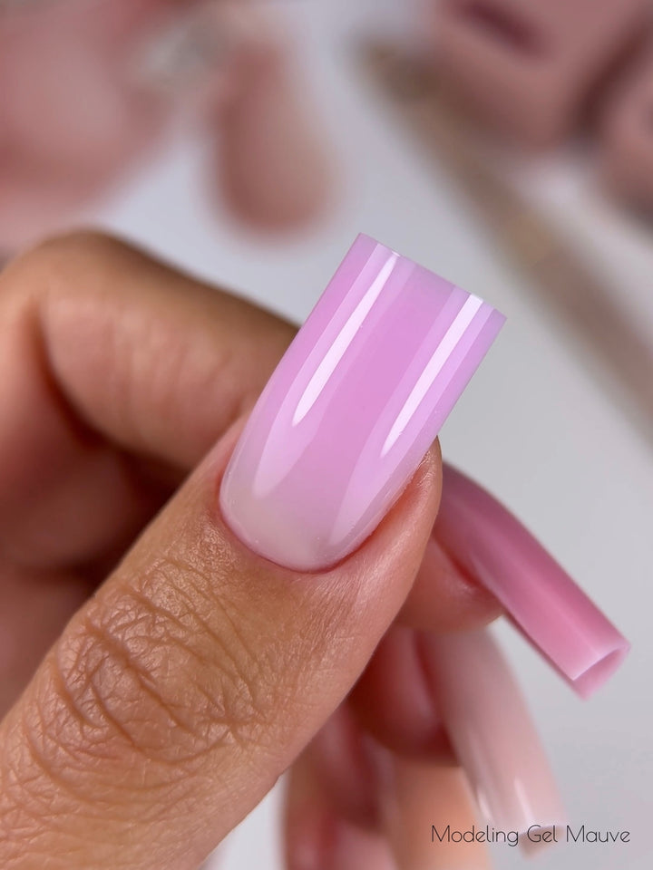 PINK MAUVE MODELING GEL TPO & HEMA FREE