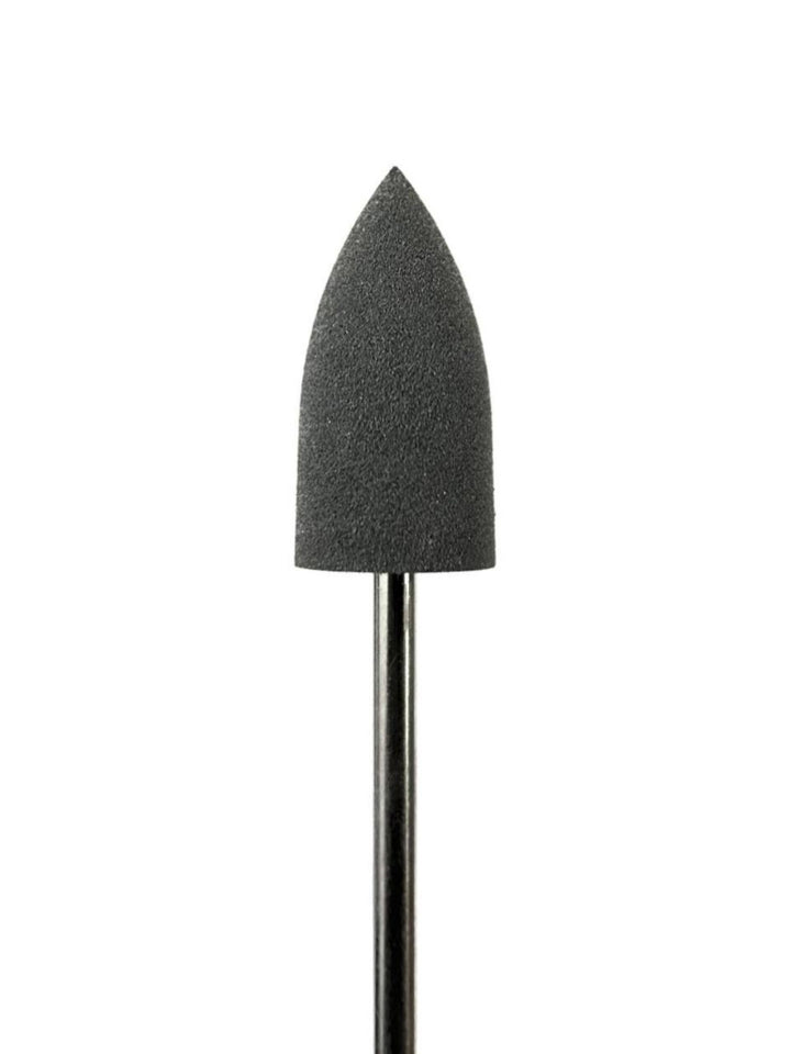 Punta in silicone per unghie – Levigatura Grigia Ovale 20 × 10 mm