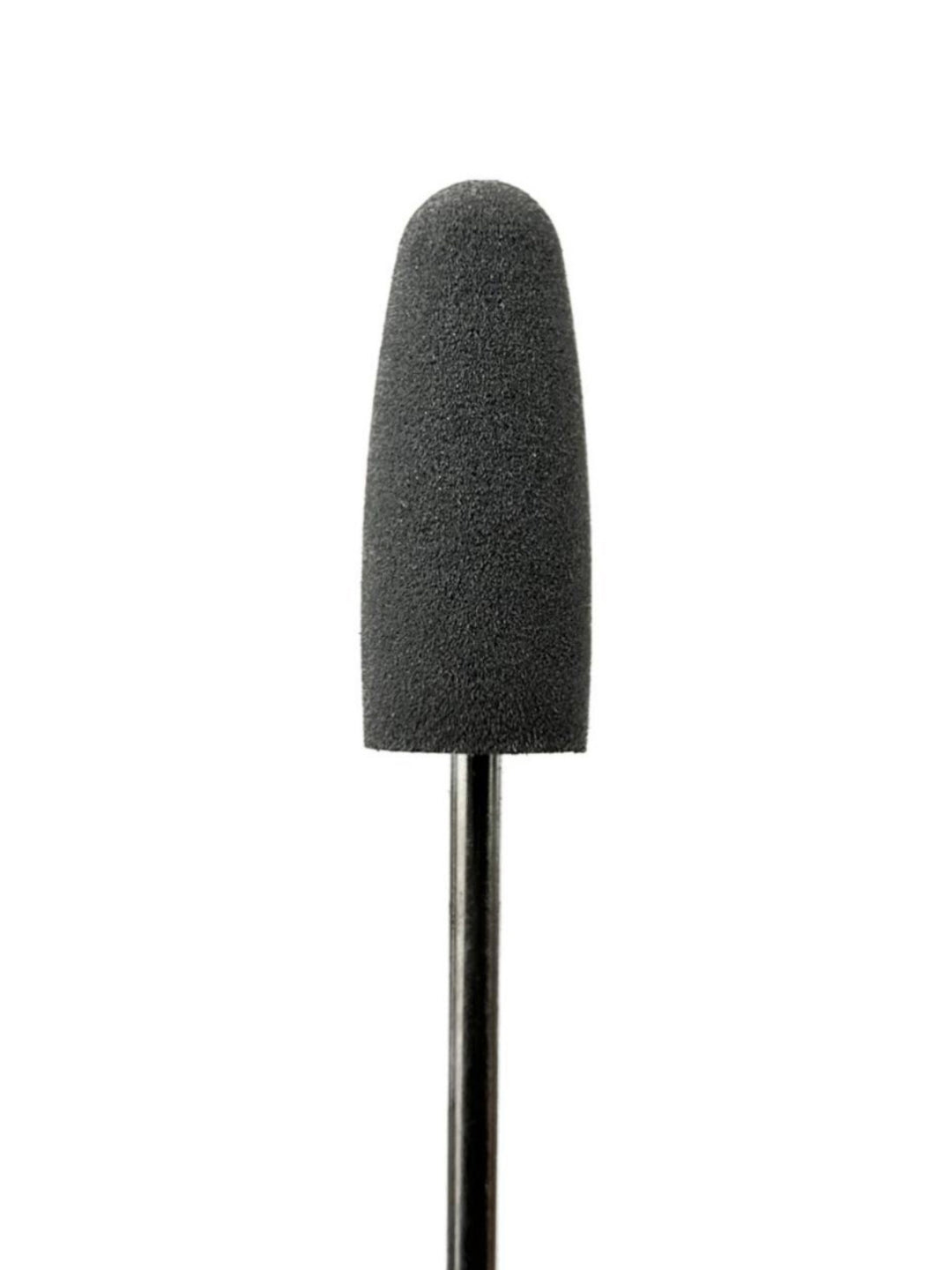 Punta in silicone per unghie – Levigatura Grigia Cilindro Arrotondato 23 × 10 mm