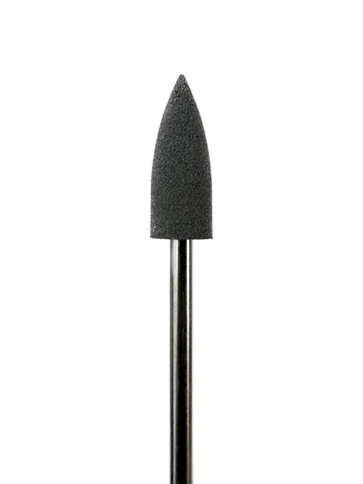 Punta in silicone per unghie – Levigatura Grigia Affusolata 16 × 6 mm