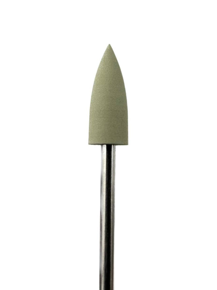 Punta in silicone per unghie – Lucidatura Gialla Affusolata 16 × 6 mm
