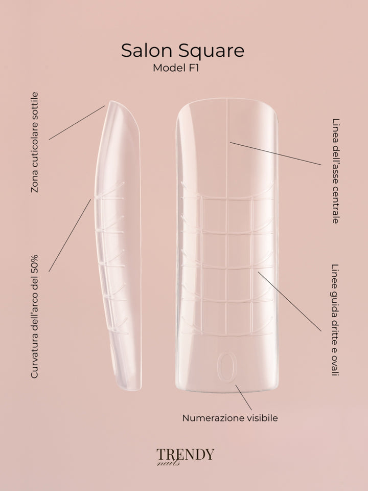 DUAL FORM MODEL F1 SALON SQUARE 140 PZ