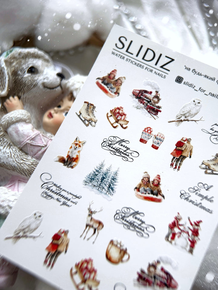 SLIDIZ WATER STICKER N°343