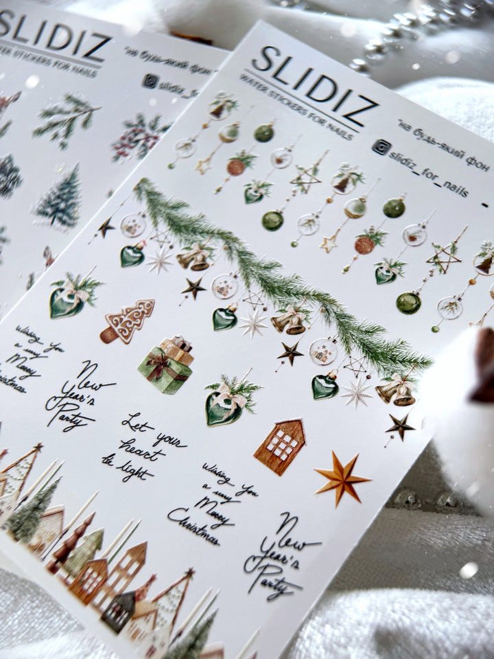 SLIDIZ WATER STICKER N°348