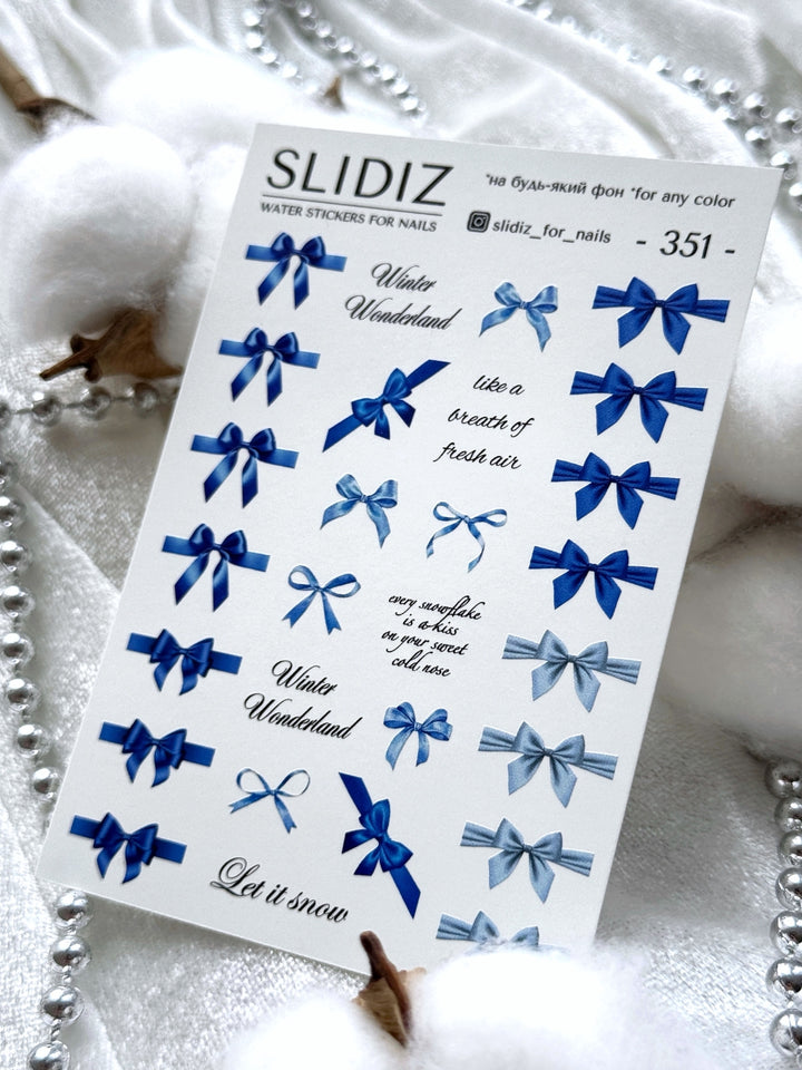 SLIDIZ WATER STICKER N°351