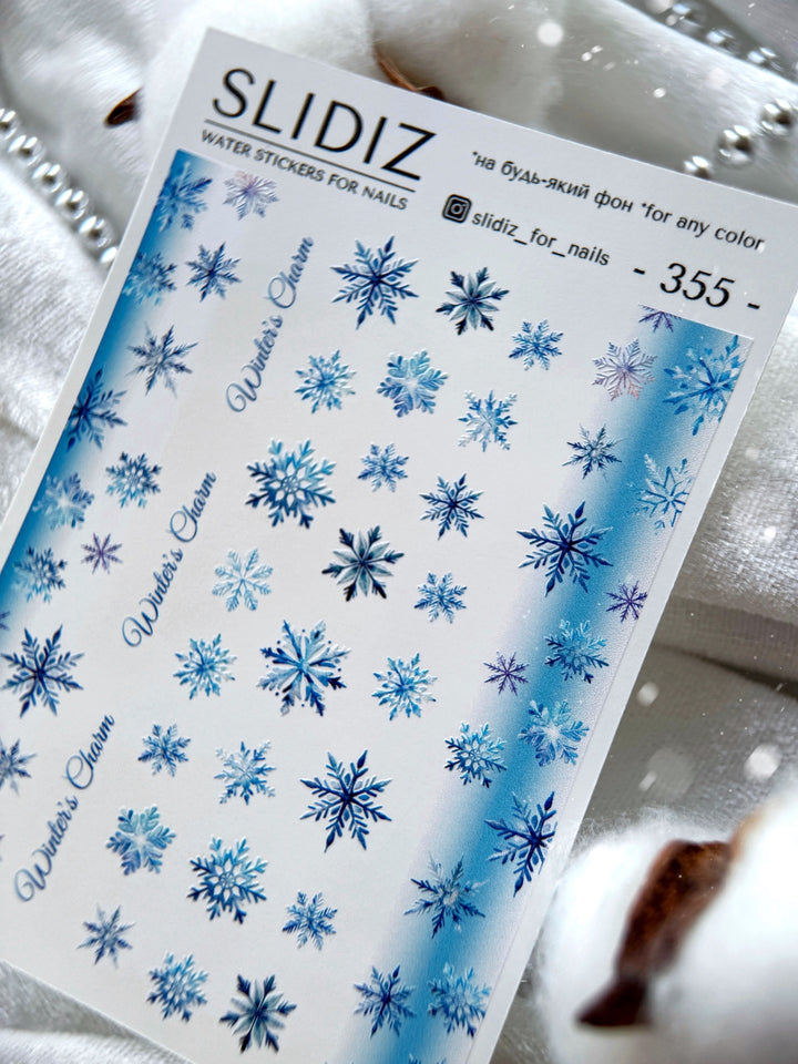 SLIDIZ WATER STICKER N°355