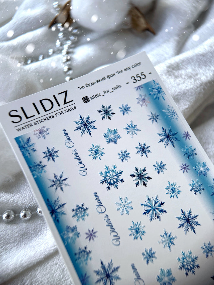SLIDIZ WATER STICKER N°355