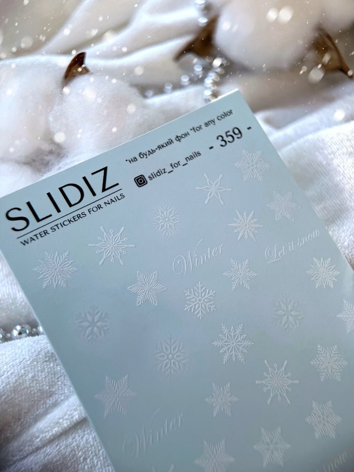 SLIDIZ WATER STICKER N°359