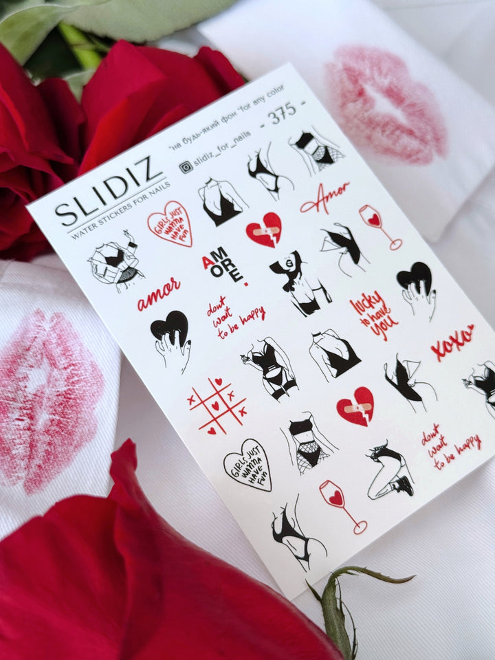 SLIDIZ WATER STICKER N°375