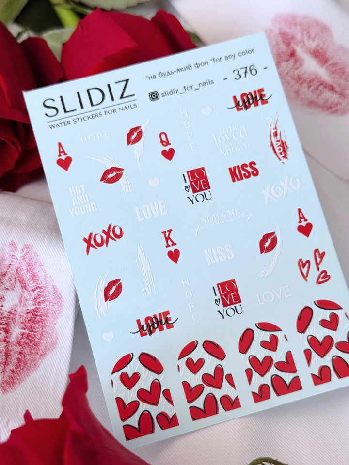 SLIDIZ WATER STICKER N°376