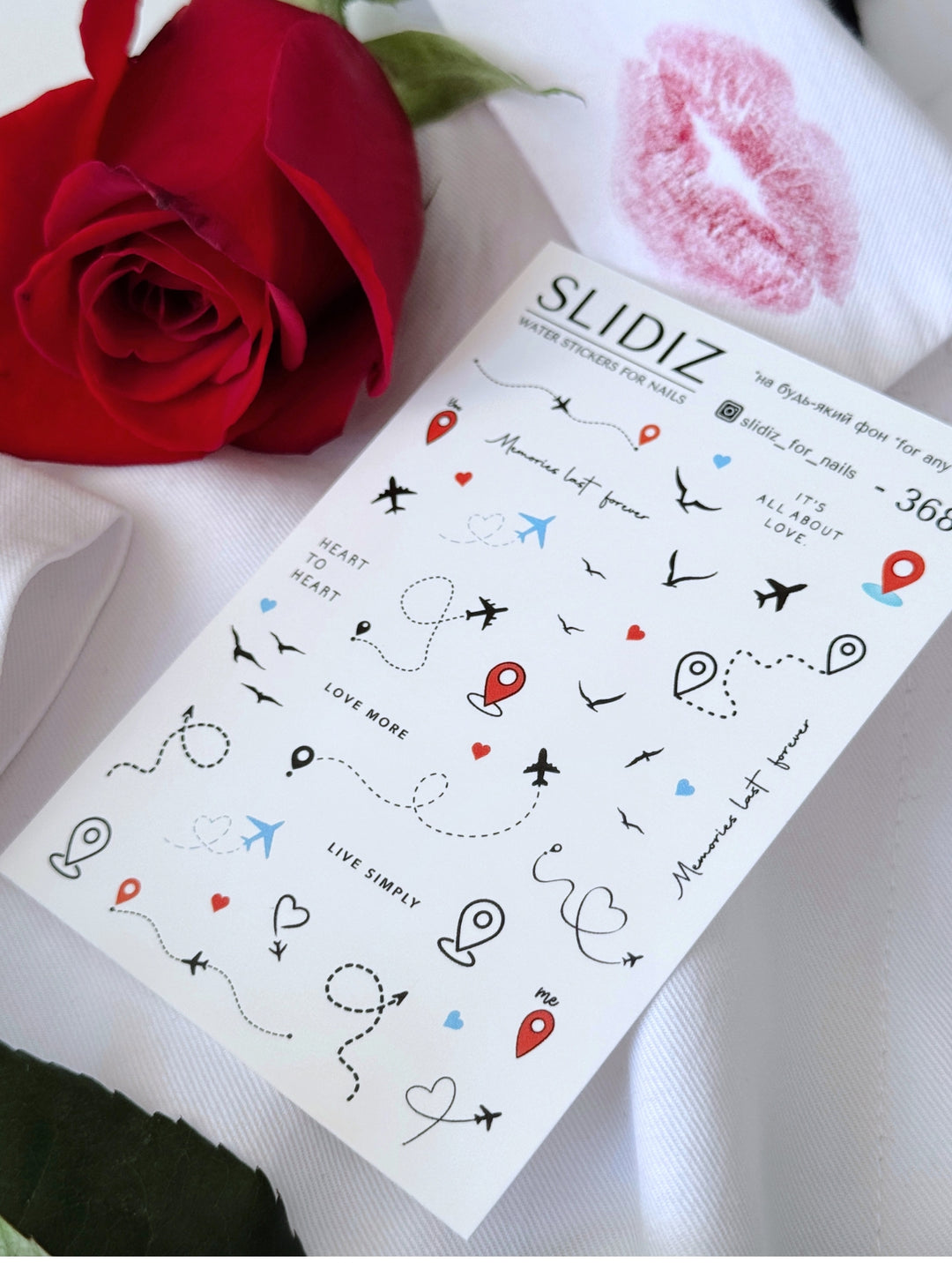 SLIDIZ WATER STICKER N°368