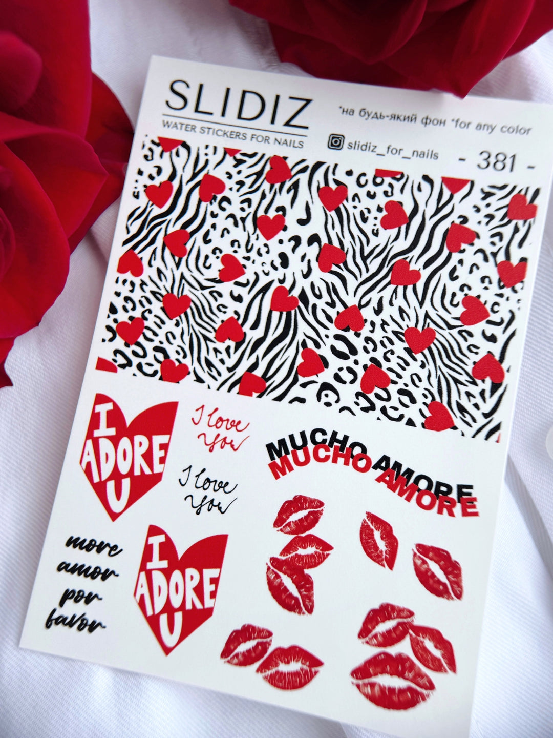 Sticker Super Slider SLIDERS WATER STICKERS PER UNGHIE - SLIDIZ – Trendy Nails