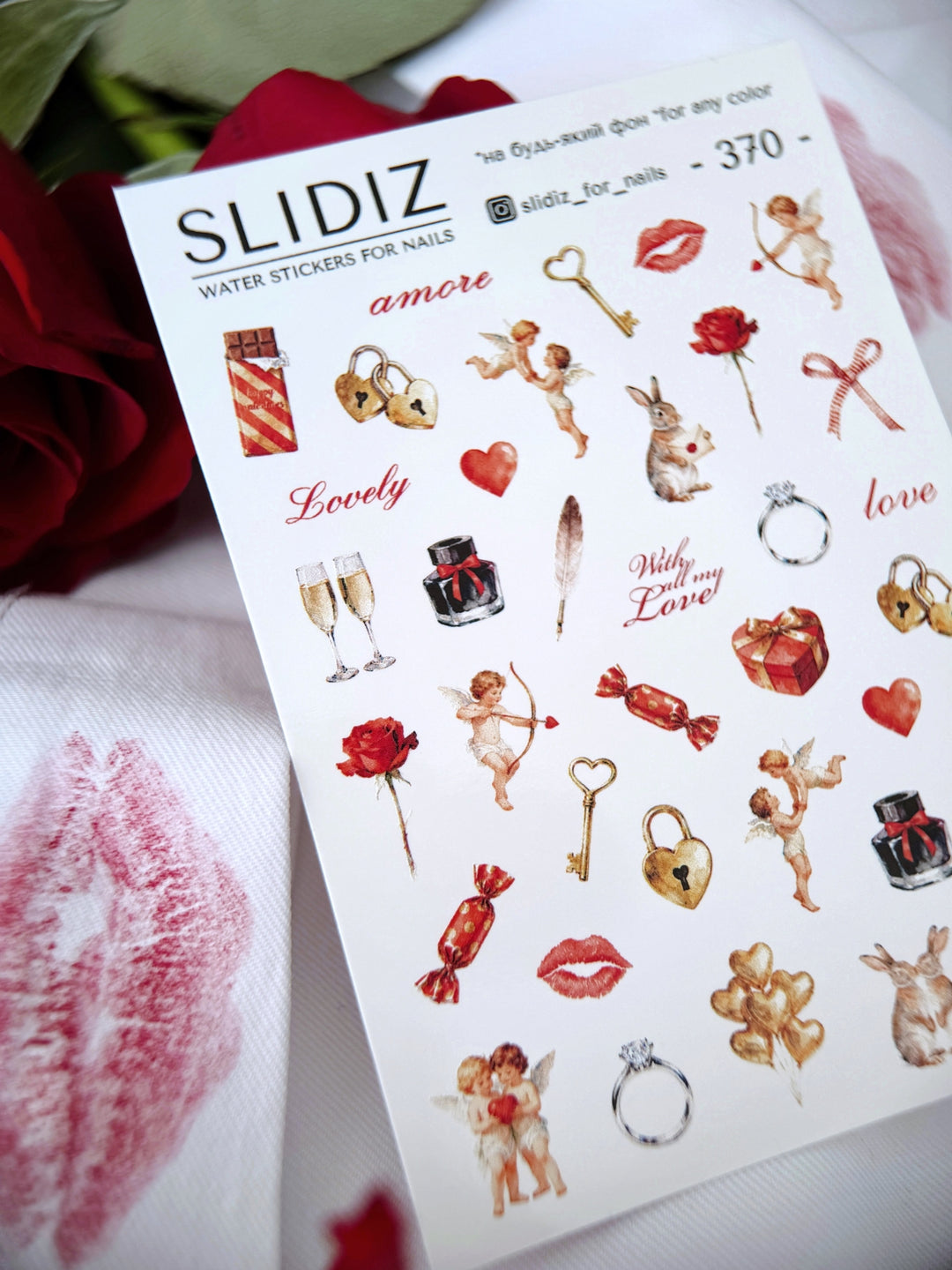 SLIDIZ WATER STICKER N°370