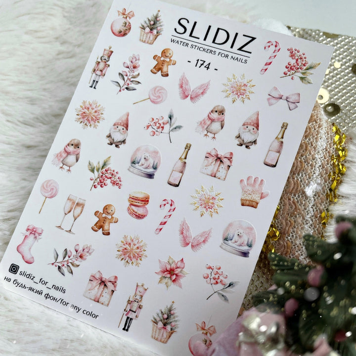 SLIDIZ WATER DECAL N°174